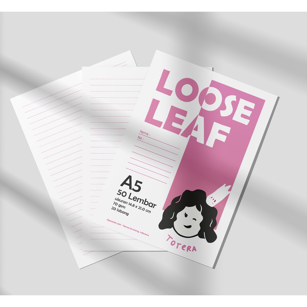 

Loose Leaf A5 (Garis)_totera