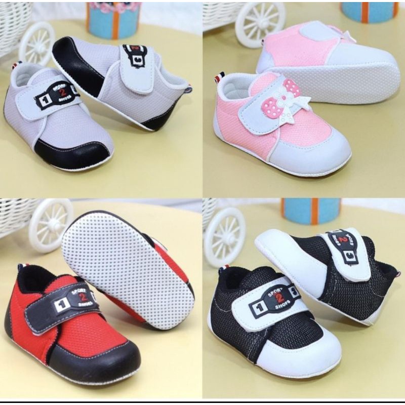 Sepatu Bayi - Prewalker - Sepatu Anak belajar jalan - Sepatu gendong - Bayi Merangkak - anak laki- laki - anak perempuan