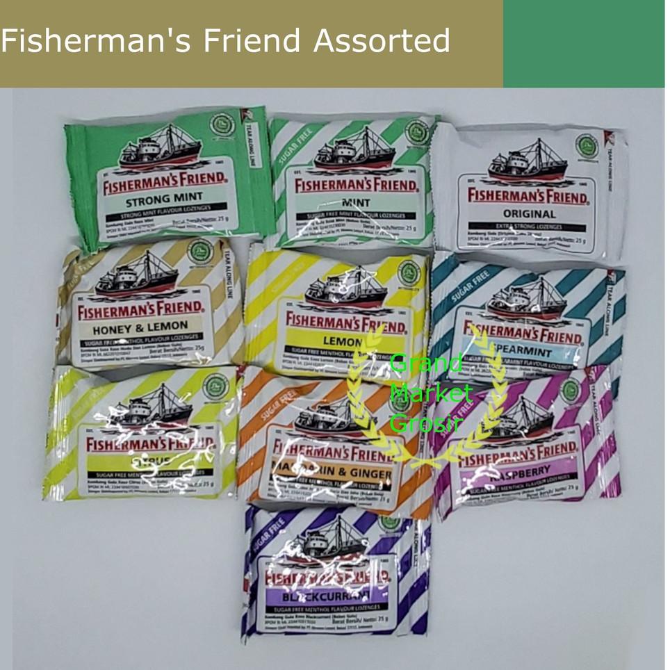 

[KODE PRODUK V5220X] Fisherman's Fisherman Friend Permen Pedas