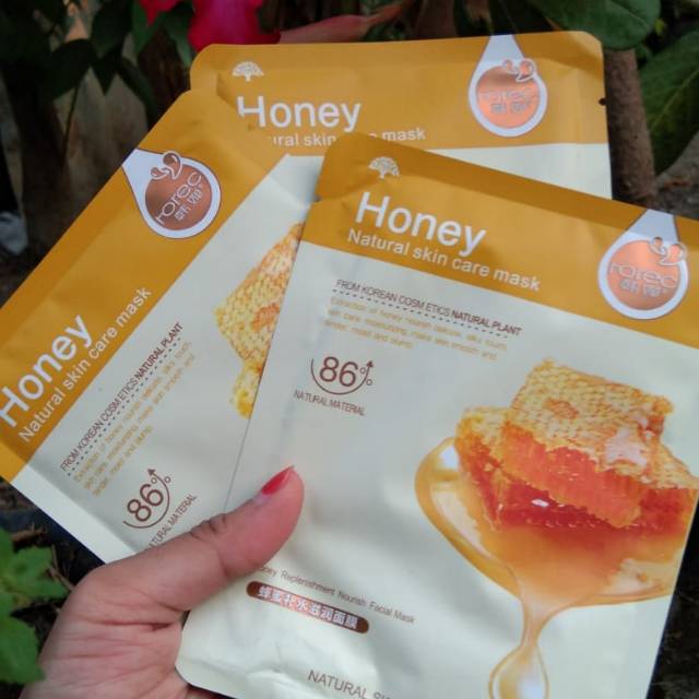 MASKER WAJAH MASKER MADU ASLI MASKER HONEY