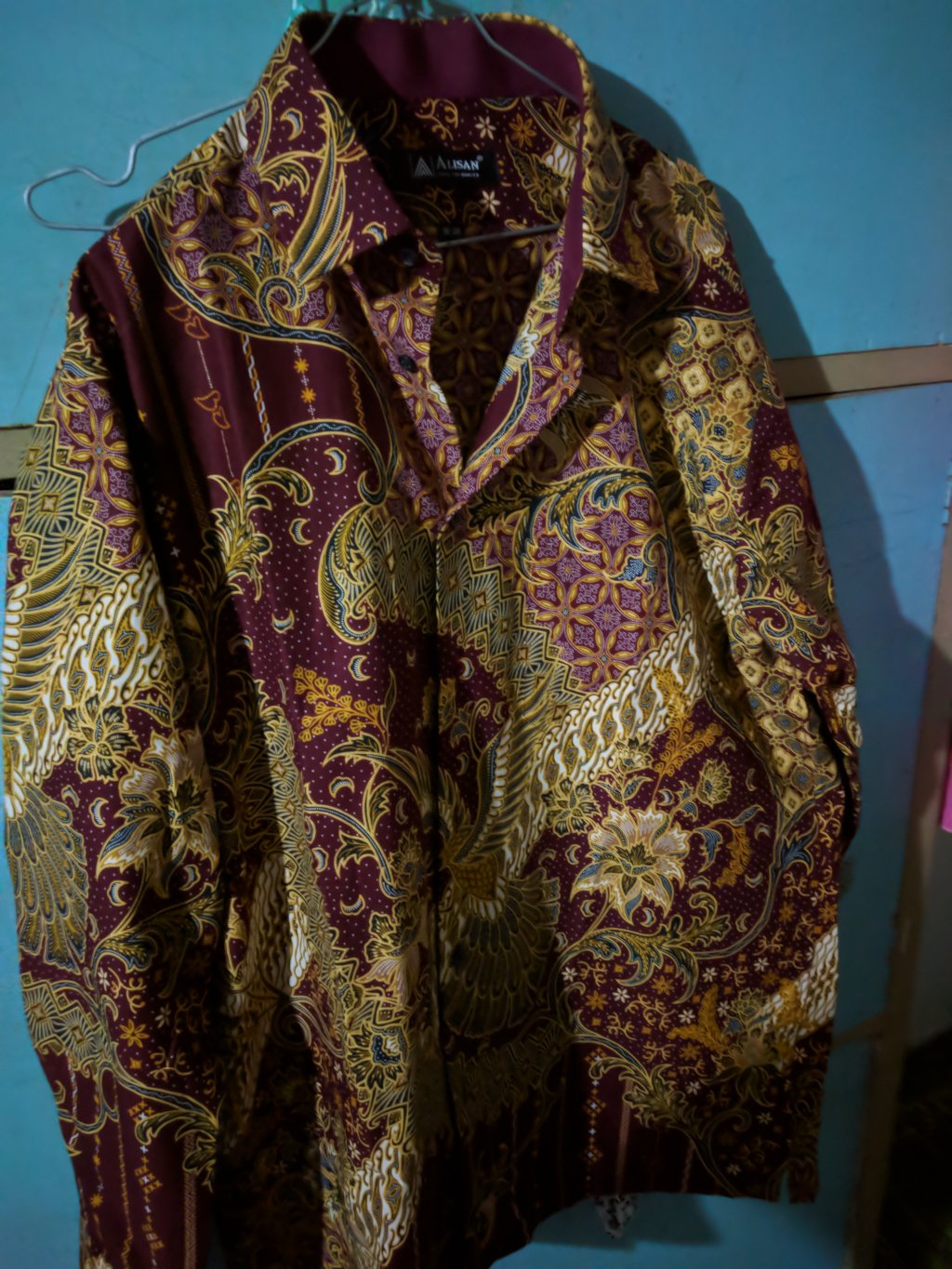 Kemeja Batik Pria Lengan Panjang Alisan Original Reguler 10567