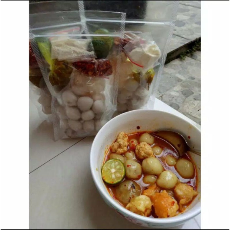 

Bakso aci homemade JELETOT INSTAN