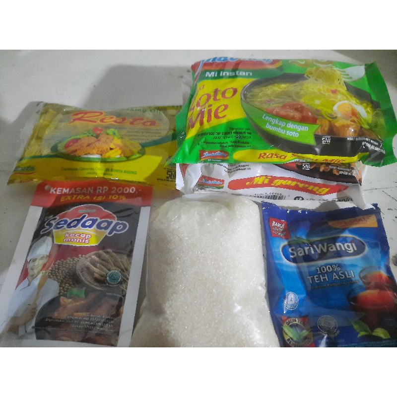 

paket sembako mini untuk berbagi