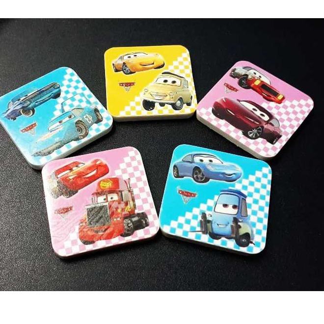 

HOT Product PERLENGKAPAN ANAK SEKOLAH PENGHAPUS MOBIL- 1119 KARAKTER LUCU FILM CARS