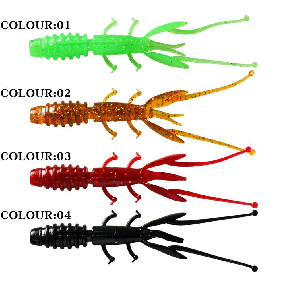 Top 12pcs/Set Umpan Pancing Tahan Lama Buatan Garam Bau Ikan Kecil