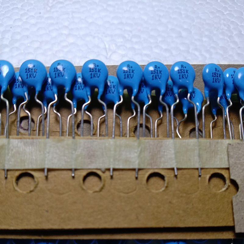 capasitor biru 151pf 1kv high voltage