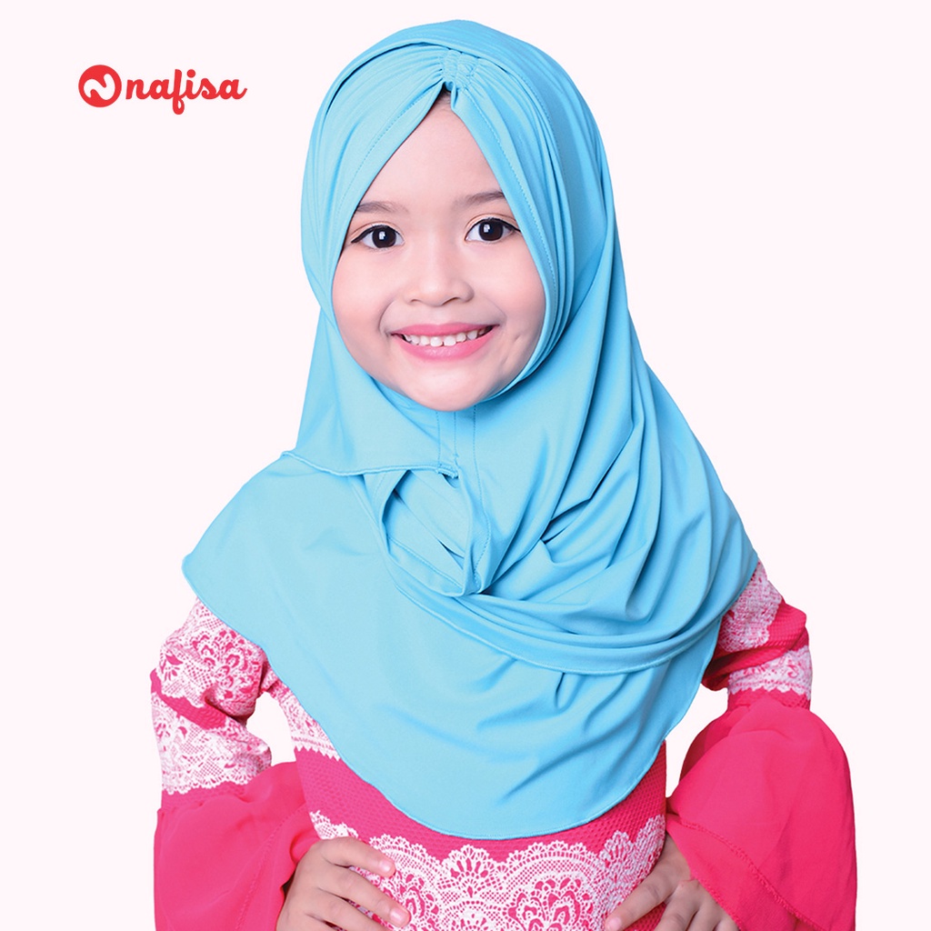 Jilbab Anak - Feyza Kiandra - Jilbab Bergo Usia 5-6 Tahun - Jilbab Modis Kids