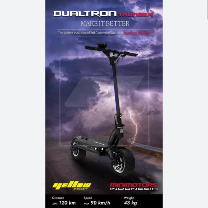 Dualtron Thunder Premium Scooter / Electric Scooter / Skuter Listrik