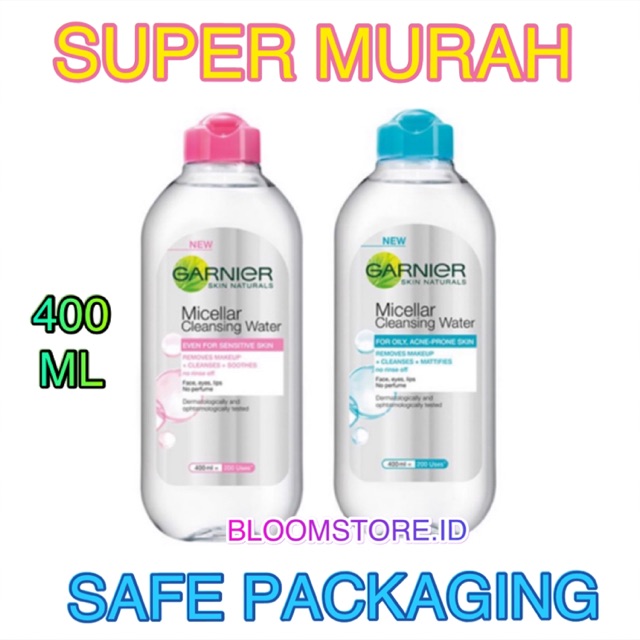 makeup remover garnier biru