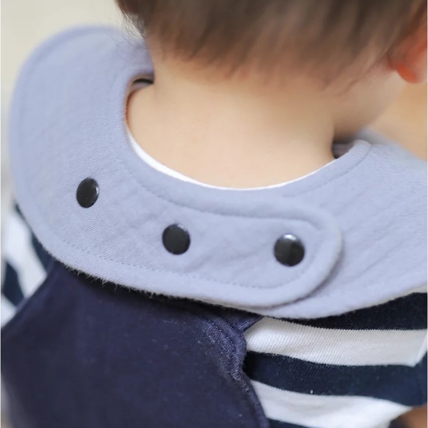 Mellow Reversible Dribble Bib - Bibs Bips Slaber Slabber Celemek Makan Anak Bayi Baby Triangle