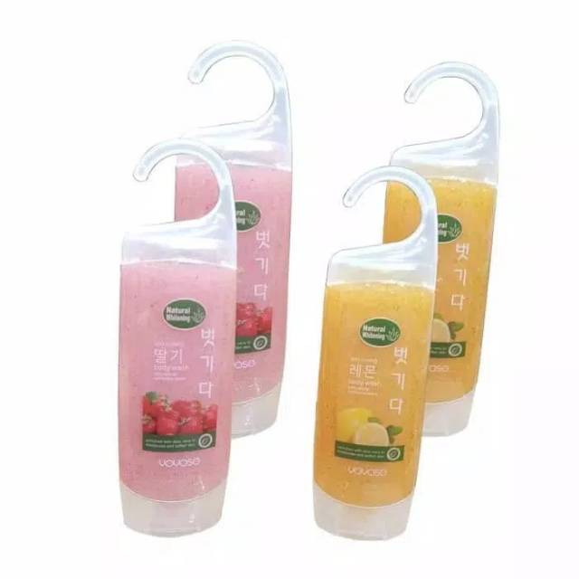 BODY WASH YOYOSO NATURAL WHITENING STRAUBERY