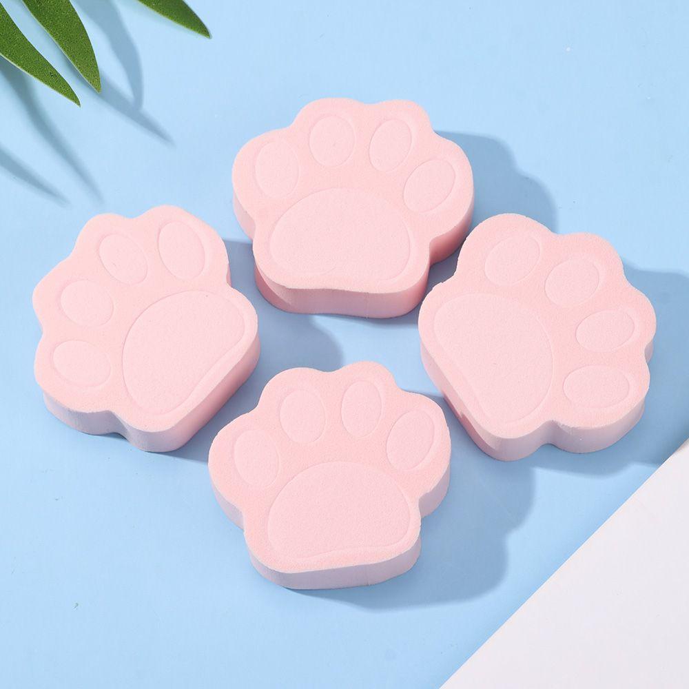 Preva Cosmetic Puff New Cute Beauty Smooth Make Up Tools Bedak Foundation Bentuk Kaki Kucing