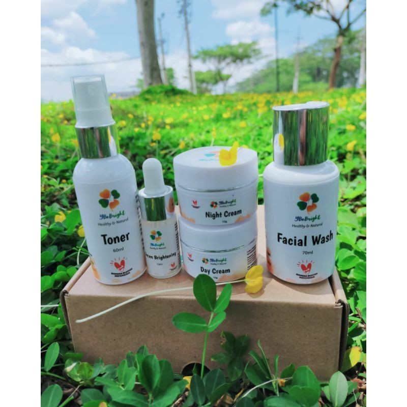 ybe bright skincare pemutih wajah AMAN,BPOM DAN AMAN