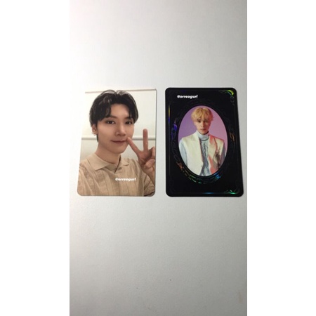 pc photocard ten past ver // yearbook yb hendery