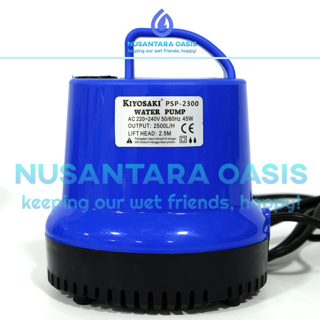 POMPA AIR CELUP POWER HEAD AQUARIUM KIYOSAKI PSP 2300 SUBMERSIBLE PUMP