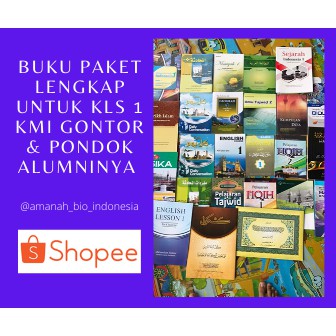 BUKU PAKET KELAS 1 KMI GONTOR/ BUKU BELAJAR KELAS 1 GONTOR/ JUAL BUKU PAKET LENGKAP KELAS 1 GONTOR