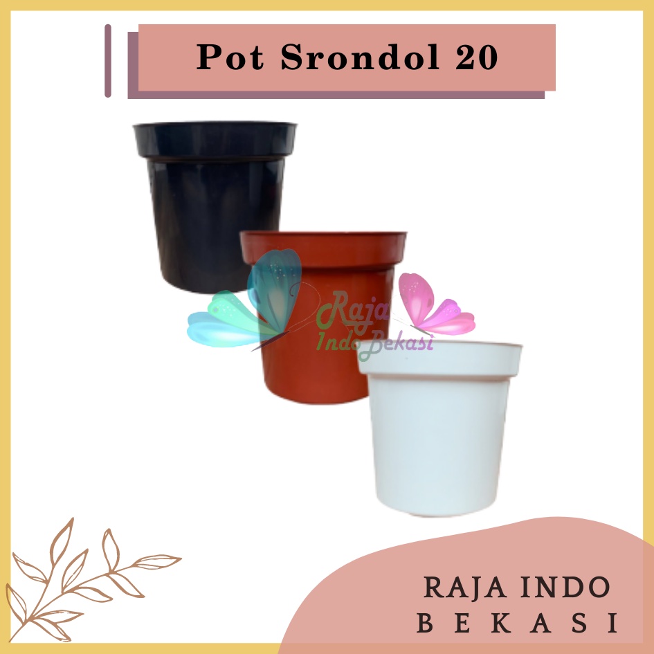 Pot Tinggi Srondol 20 Putih Hitam Merah BataTerracota Terracotta Merah Coklat - Pot Tinggi Usa Eiffel 18 20 25 Lusinan Pot Tinggi Tirus 15 18 20 30 35 40 50 Cm Pot Bunga Plastik Lusinan Pot Tanaman Pot Bibit Besar Mini Kecil Pot Srondol