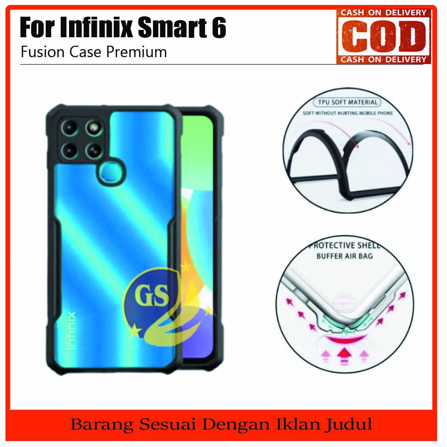 Case Bumper XUNDD Infinix HOT 30 PLAY  Note 12 10 Pro Hot 30i 10s 11 12 12i 12 Play 10 9 8 Play Zero 8 Smart 6 5 4 2021 Camera Protection Case Armor Fusion Shockproof Premium Transparan Casing Mika