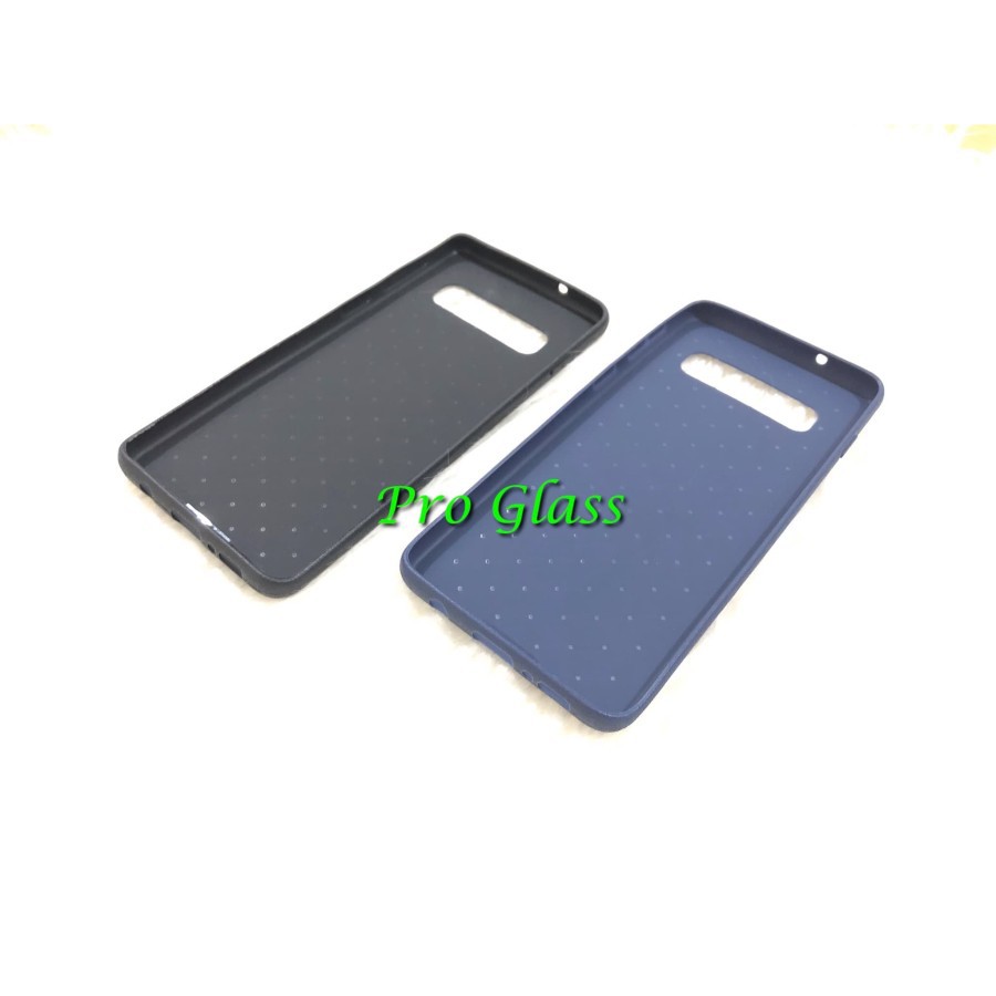 C103 Samsung S10 S10 Plus S10 LITE Premium Braided Leather Style Case / Kulit Anyam