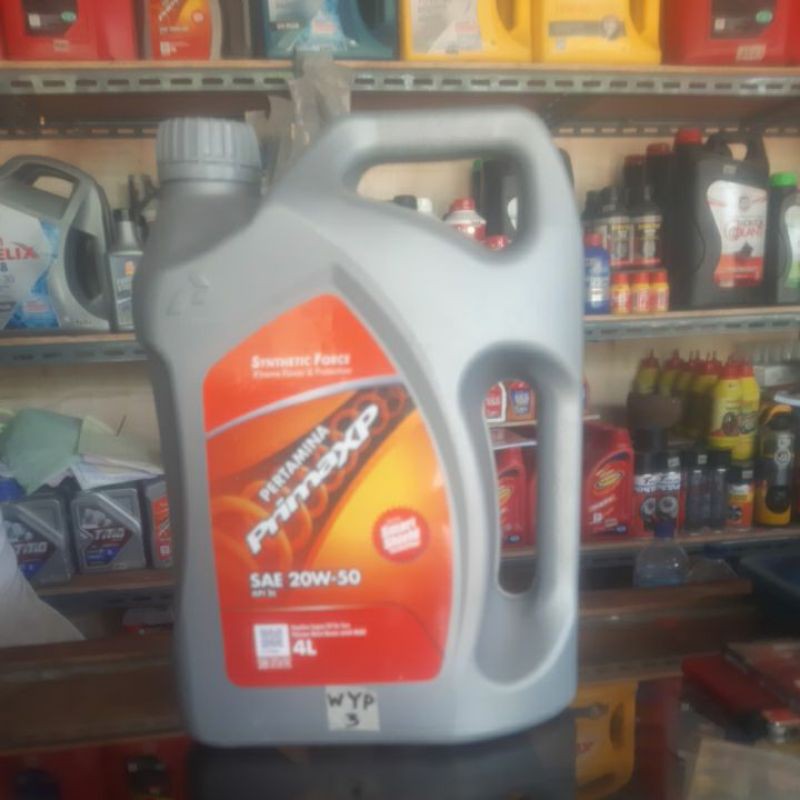 OLI PERTAMINA PRIMA XP GALON 4Liter
