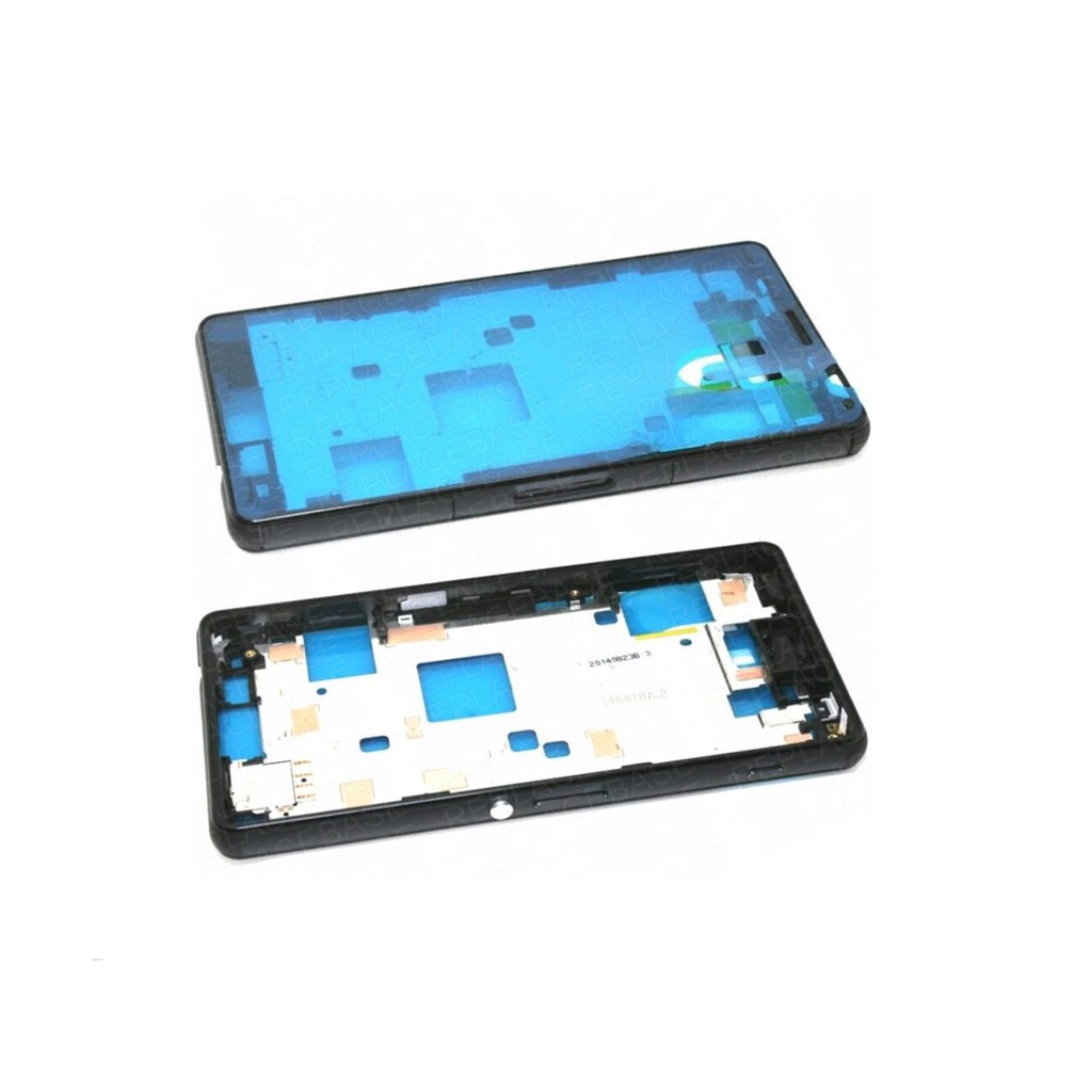 Frame LCD Tulang Tengah Bezel Plus Port Usb Sony Xperia Z3 Mini Original