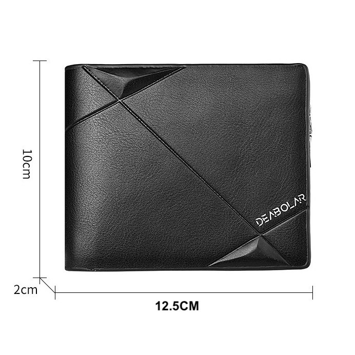 ORIGINAL DEABOLAR K3216 DOMPET LIPAT TEBAL DENGAN SLETING