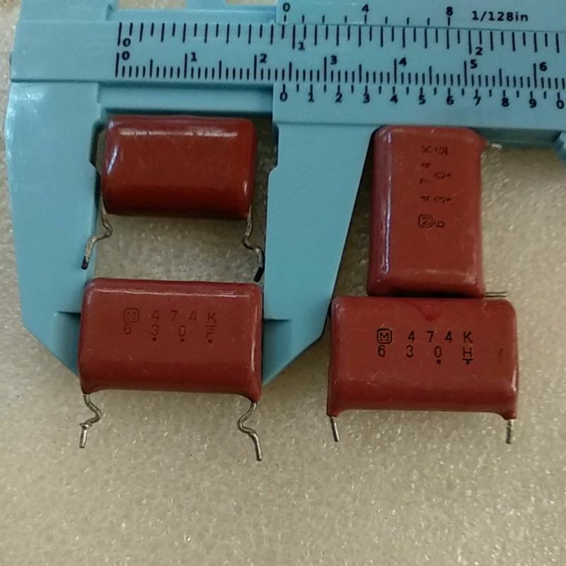 KAPASITOR MILAR 474/630V (4pcs)