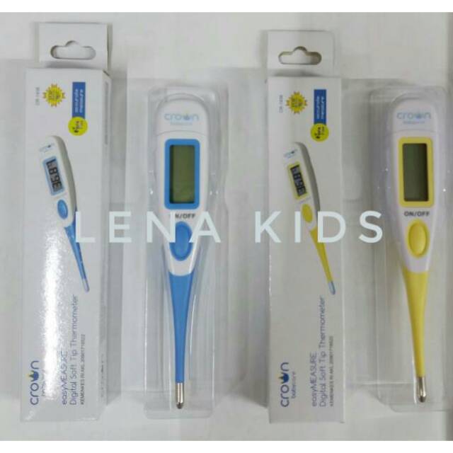 Jual Crown termometer digital termometer elastis thermometer alat ukur