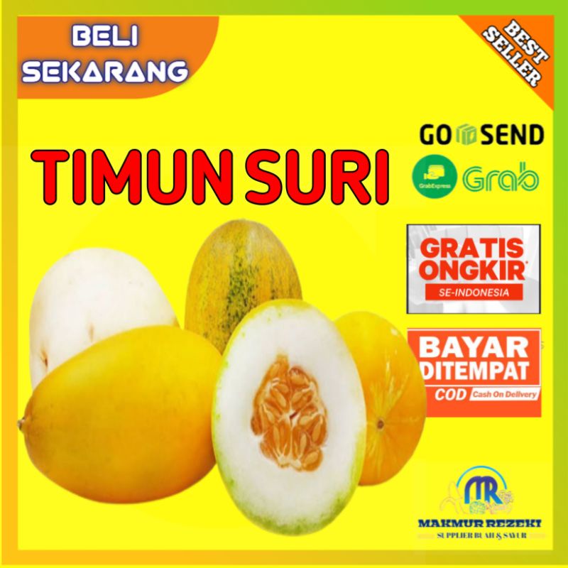 

BUAH TIMUN SURI BONTENG MATANG 1 PCS MENGKEL SEGAR MURAH MANIS