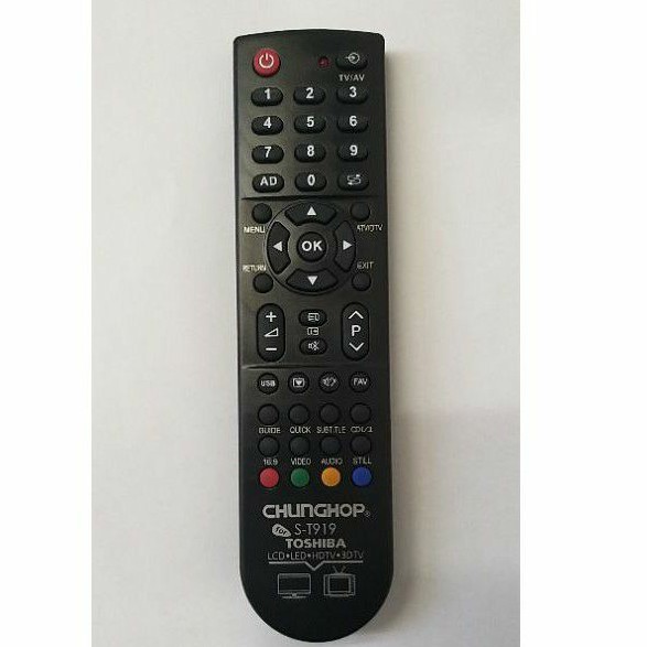 REMOTE/REMOT TV LCD LED TOSHIBA CT 8066 MULTI UNIVERSAL