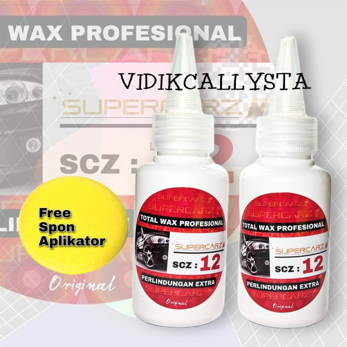 POLES MOBIL WAX POLISH PROFESIONAL PROTECTION PENGKILAP MOBIL DAN MOTOR