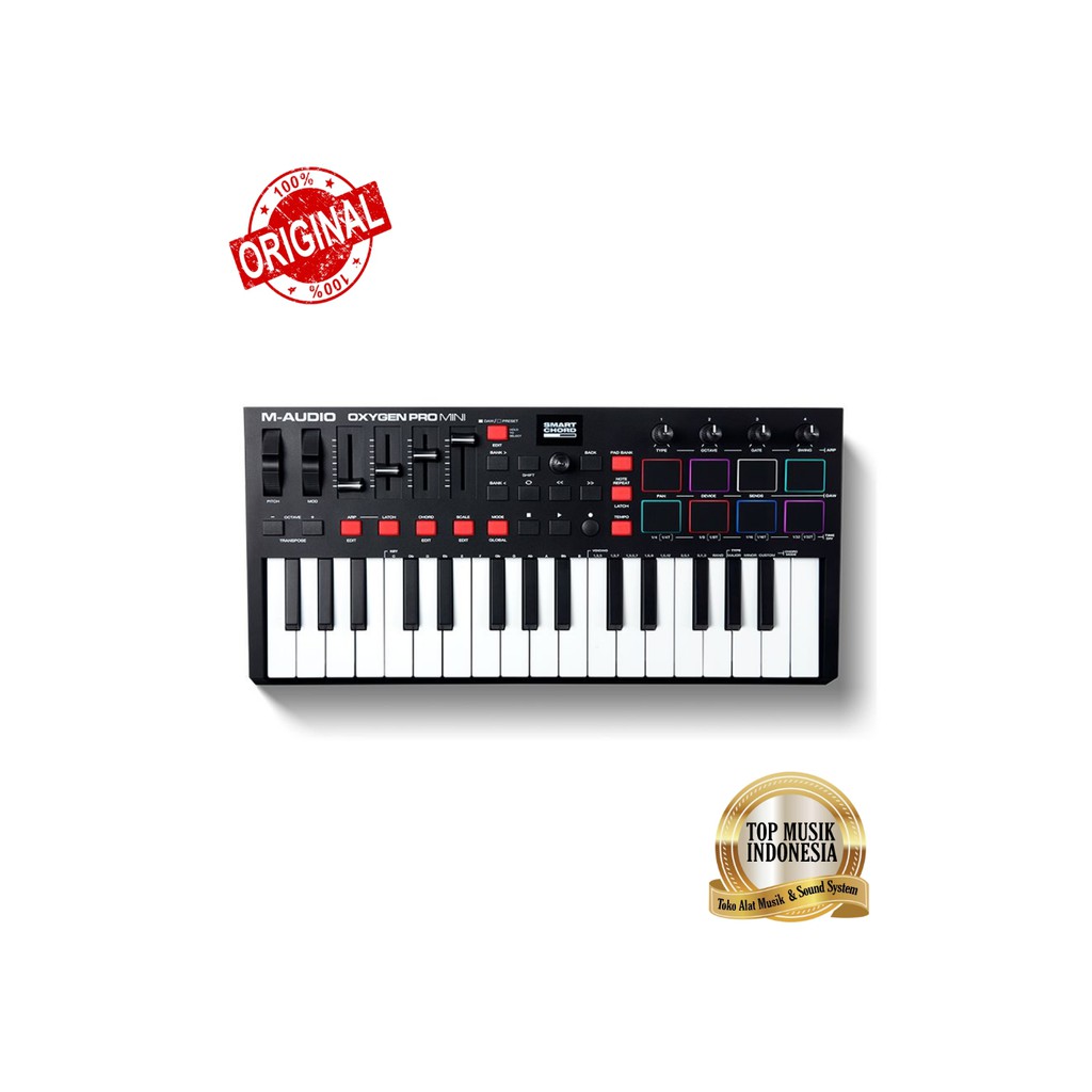 M-Audio Oxygen Pro Mini 32 Key USB MIDI Keyboard Controller