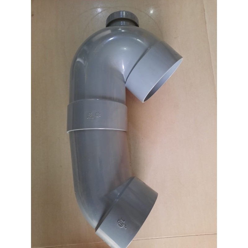 Ptrap CM D 4" Inch Taiwan / P trap / Leher Angsa PVC / P-trap