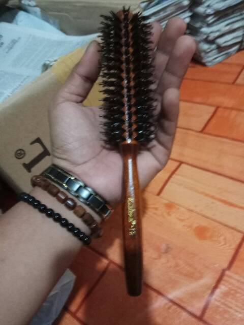 Sisir blow blower bulat untuk styling salon barber barbershop pangkas gunting cukur potong rambut