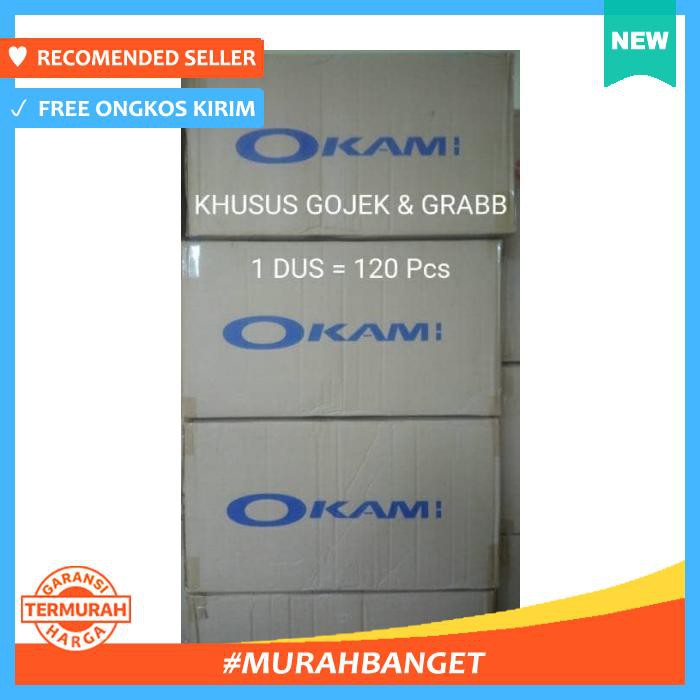 

Lakban / Plakban Bening 66 Yard (1 Dus = 120 Pcs) Khusus Gojek & Grab Selotip