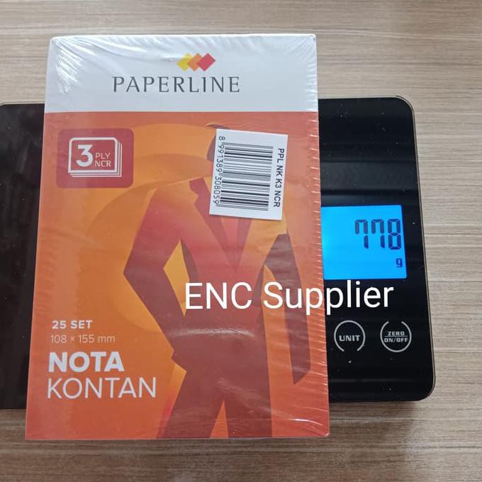 

nota kontan kecil 3 ply / rangkap paperline / ppl