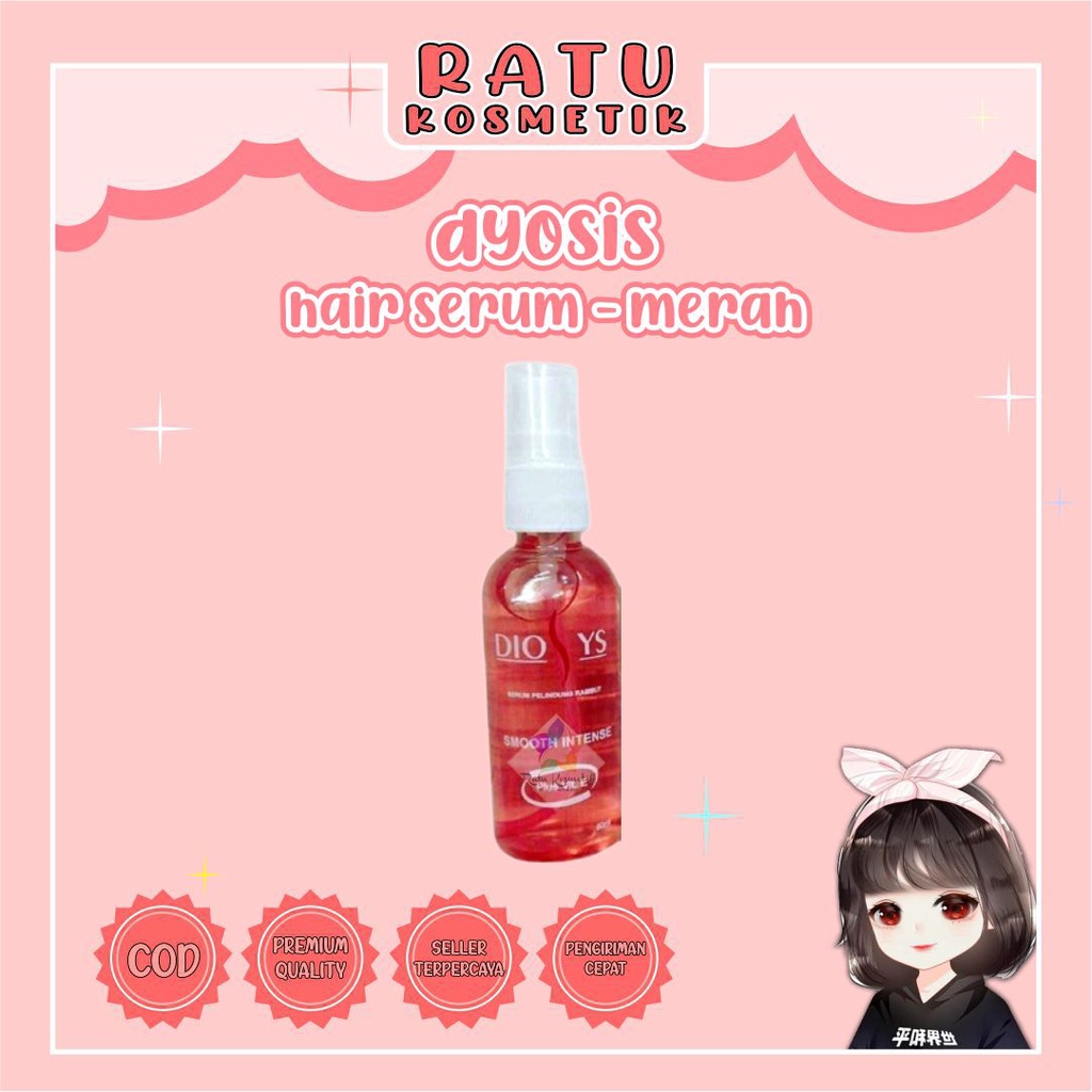 ❤ RATU ❤ Diosys Serum Vitamin Pelembut Rambut | Serum Rambut Diosis 60ml