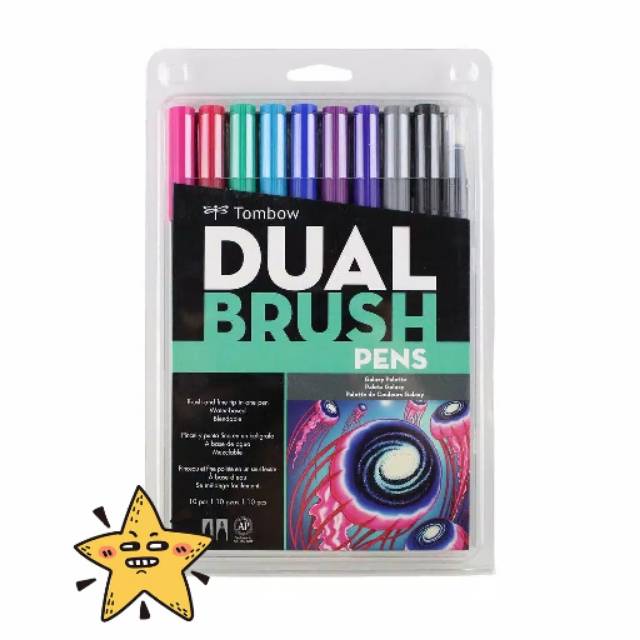 

LIMITED Tombow Dual Brush Pen Set 10 - Galaxy Palette