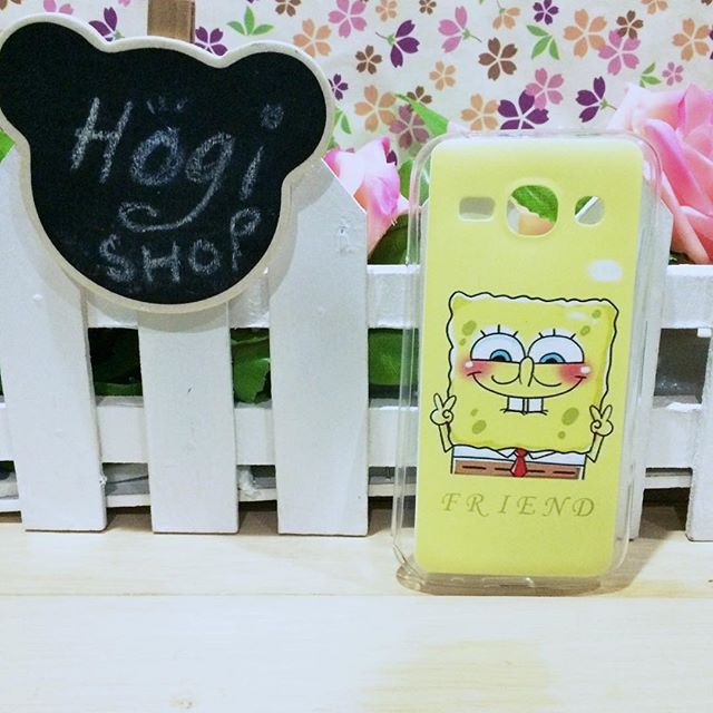 Samsung Ace 3 - Softcase Custom Case Casing Couple Spongebob Cases