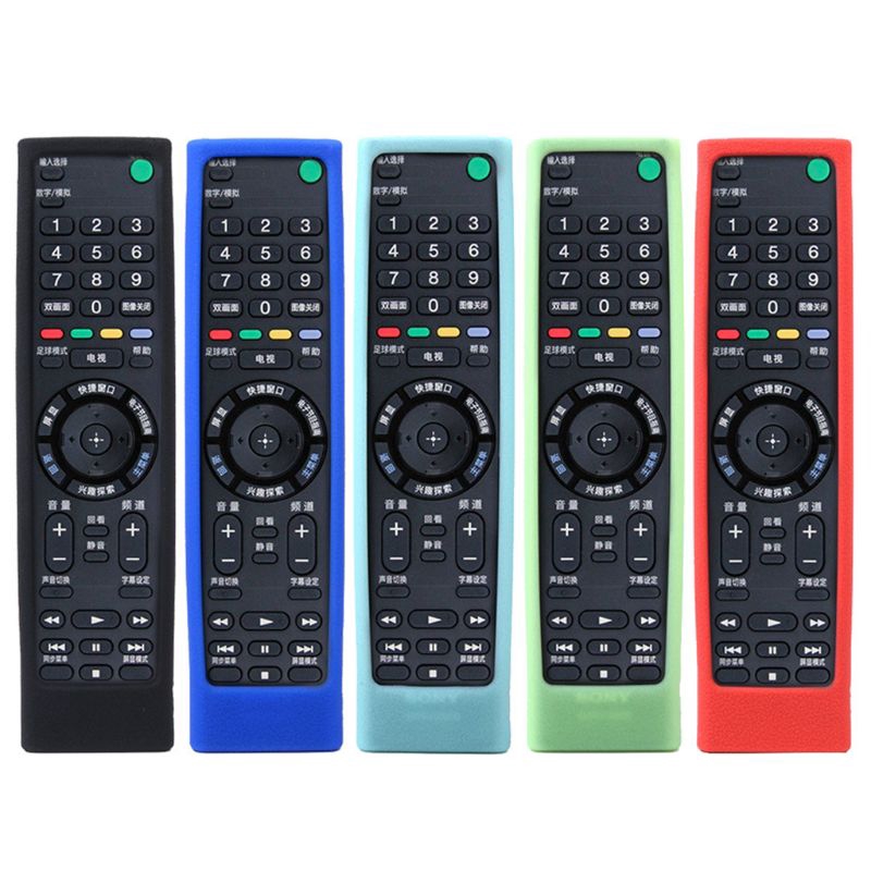 Case Remote Control Bahan Silikon Tahan Guncangan Untuk Sony Rmf-Tx200C 210 211 Tv Voice Controller