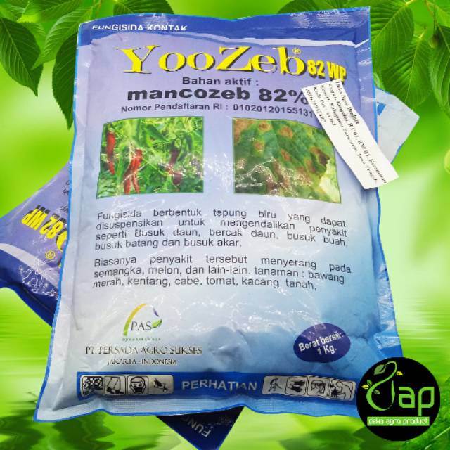 FUNGISIDA YOOZEB 82WP 1KG YOZEB