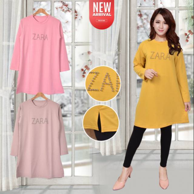 " YOLA DISTRO 16 " / kaos tunik babyterry import cewek 03 / harga murah / bisa bayar di tempat