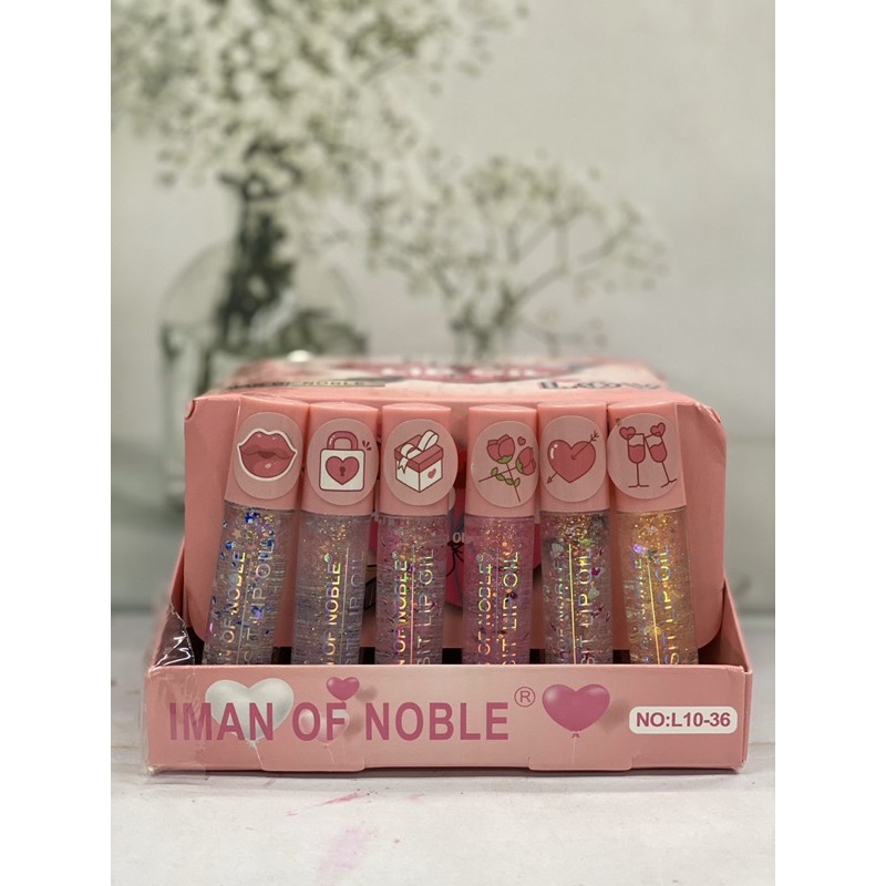 [LUSINAN] LIP OIL IMAN OF NOBLE ROLL ON ITEM NO:L10-36