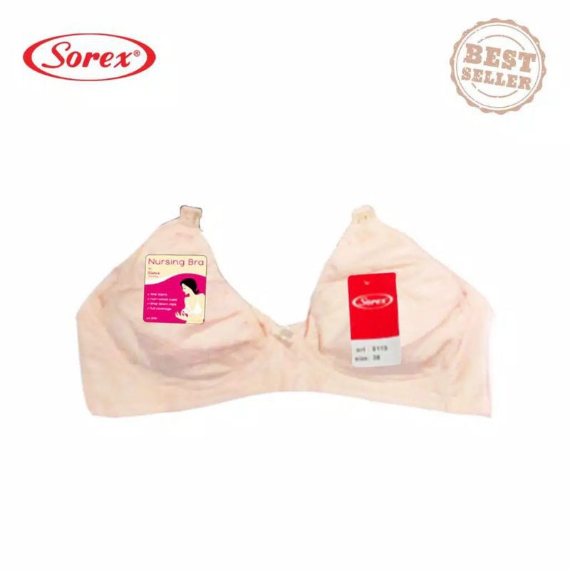 SOREX bra Menyusui  8119 busa Tipis Tanpa Kawat