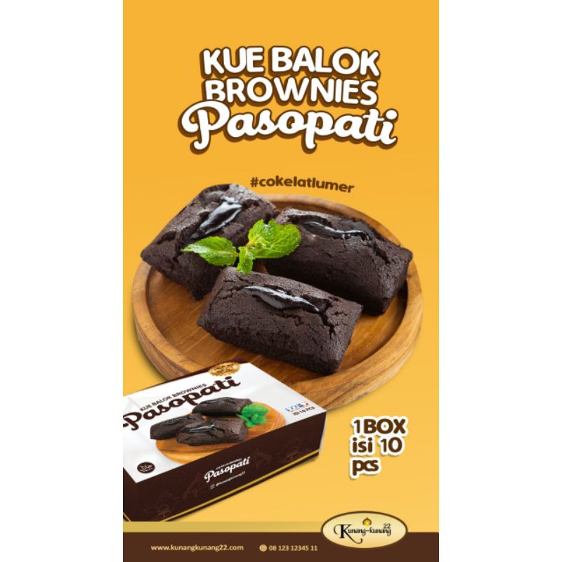 

Balok Pasopati Brownies.coklat lumer kunang kunang 22