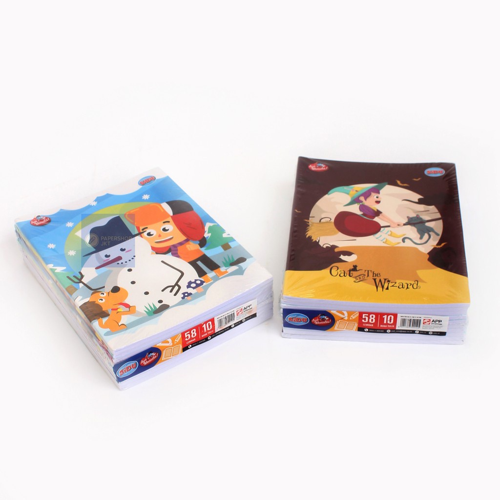 SIDU - Buku Tulis 58 Lembar - Pack-1
