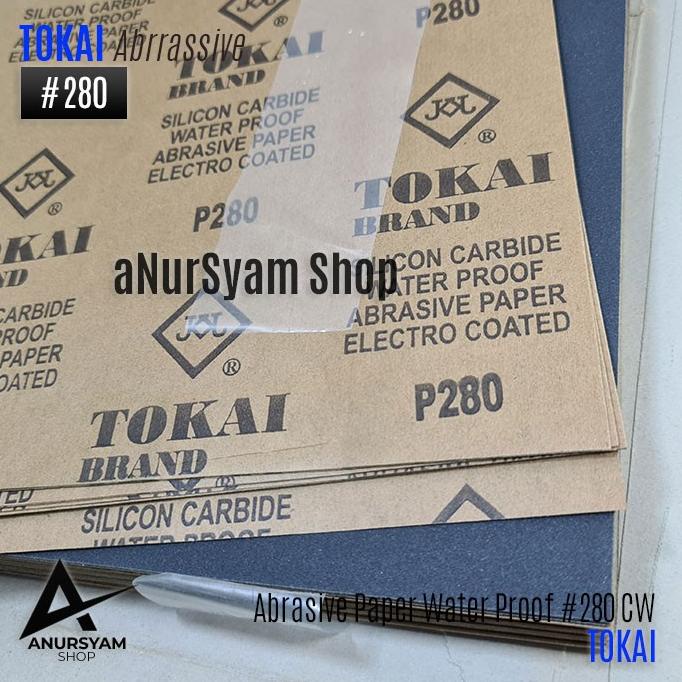 Silicon Carbide Amplas TOKAI CW Abrasive Paper Water Proof anursy44 Ayo Beli