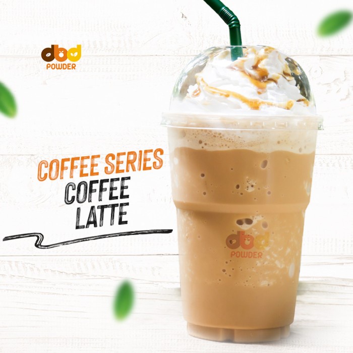 

DISKON - (BISA COD) Bubuk Minuman Kopi Susu - Powder Coffee Latte | DBD Powder