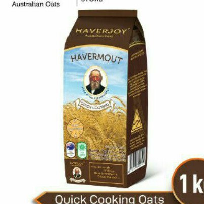 

Haverjoy Quick Cooking 1 kg (Brown)