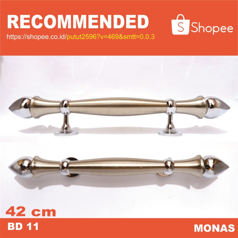 Handle Pintu Rumah / Gagang Pintu Rumah Klasik Kuno Monas